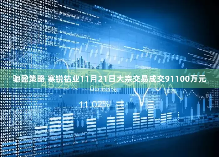 驰盈策略 寒锐钴业11月21日大宗交易成交91100万元